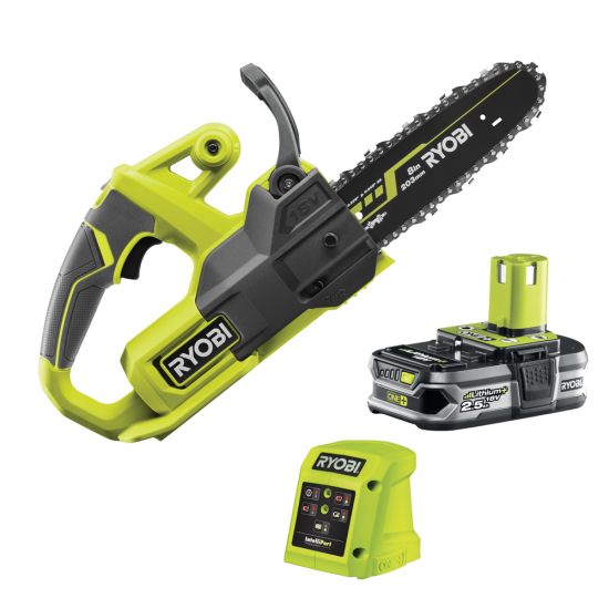 Tron&ccedil;onneuse compacte RYOBI RY18CS20A-125 - 18V - 2.5Ah  - longueur guide de 20 cm