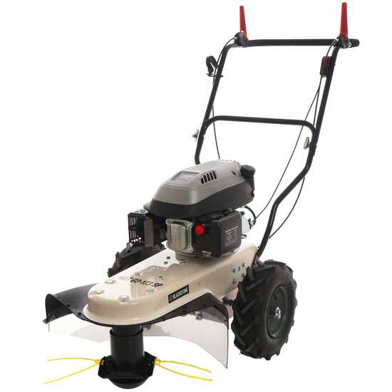 BlackStone WGT 60-173 SP - D&eacute;broussailleuse &agrave; roues &agrave; essence 4 temps autotract&eacute;e
