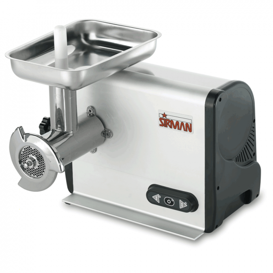 Sirman TC 22 Dakota - Hachoir &agrave; viande &eacute;lectrique - en aluminium et acier inox - 750W