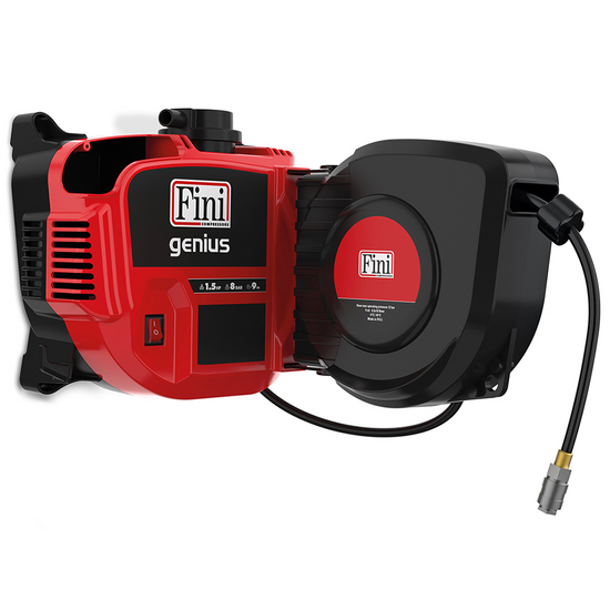 Fini Genius 230/50 - Compresseur monophas&eacute; mural, oil-less - Moteur 1.5 CV