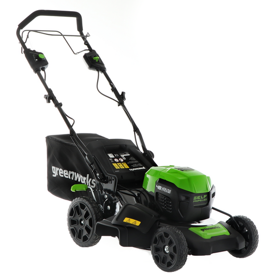 Tondeuse &agrave; batterie Greenworks GD48LM46SP 48V - 46 cm - SANS BATTERIE NI CHARGEUR