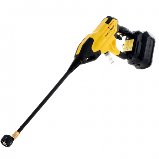 Pistolet nettoyeur haute pression &agrave; batterie STANLEY SFMCPC93M1-QW 18 - Buse 5 en 1 - SANS BATTERIE NI CHARGEUR