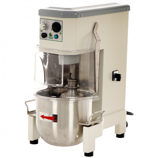 FIMAR PLN12BV - Batteur m&eacute;langeur plan&eacute;taire - Cuve en acier INOX de 10 litres
