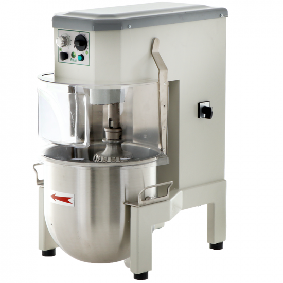 Batteur m&eacute;langeur plan&eacute;taire FIMAR PLN20BV - Cuve en acier INOX de 20 litres