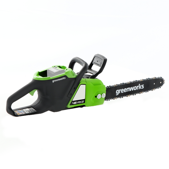 Greenworks GD48CS36 - Tronçonneuse à batterie - Guide de 36 cm - SANS BATTERIE NI CHARGEUR