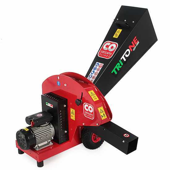 Broyeur avec moteur &eacute;lectrique Ceccato Tritone ONE monophas&eacute; 3 CV - broyeur