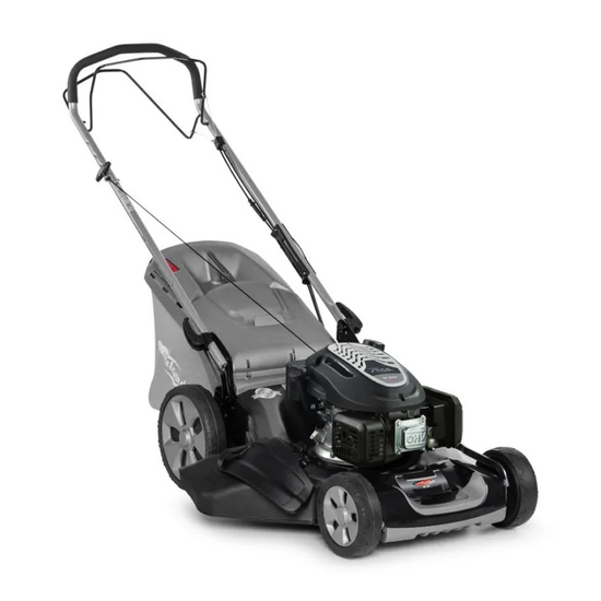 CastelGarden XS 55 S - Tondeuse &agrave; gazon tract&eacute;e thermique -  4 en 1 - Coupe 53cm