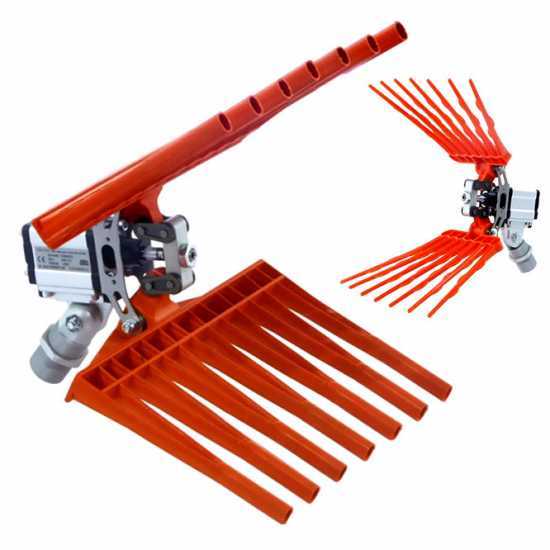 TecnoVIR Ernesto Plus - Peigne vibreur pneumatique &agrave; air comprim&eacute; - secoueur &agrave; olives