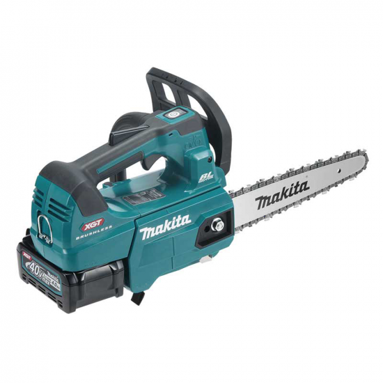 Makita UC006G - Tron&ccedil;onneuse &agrave; batterie 4Ah 40V - Guide Carving de 25 cm