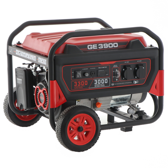 Mosa GE 3900 - Groupe électrogène à essence sur chariot 3.3 KW - Continue 3 kW Monophasé