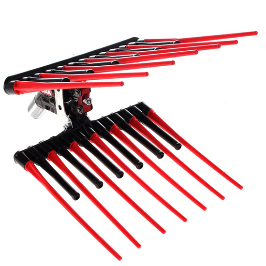 Lisam MG Turbo Evo - Peigne vibreur pneumatique  - secoueur &agrave; olives 6 bars - 1800 battements par minute