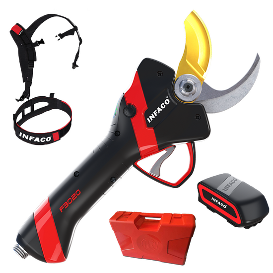 S&eacute;cateur &eacute;lectrique de taille Infaco F3020 - Kit standard &Oslash; 40 mm pour vergers et vignes
