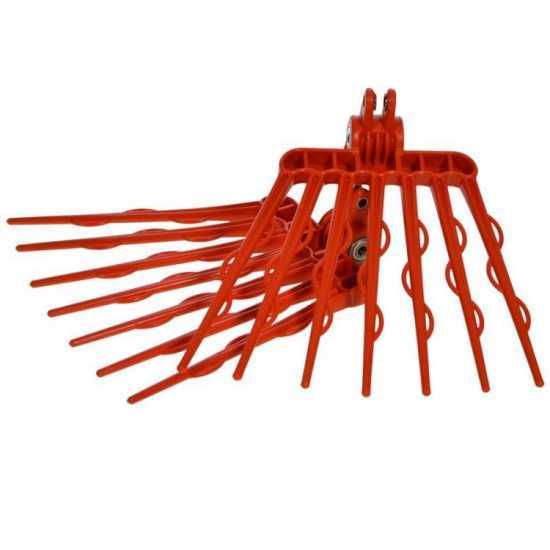 Paire de r&acirc;teaux Wave de rechange &agrave; vagues pour peigne vibreur &agrave; batterie Tecnovir
