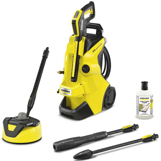 Nettoyeur haute pression Karcher &agrave; eau froide K4 Power Control Home, 420 lt/h - 130bars