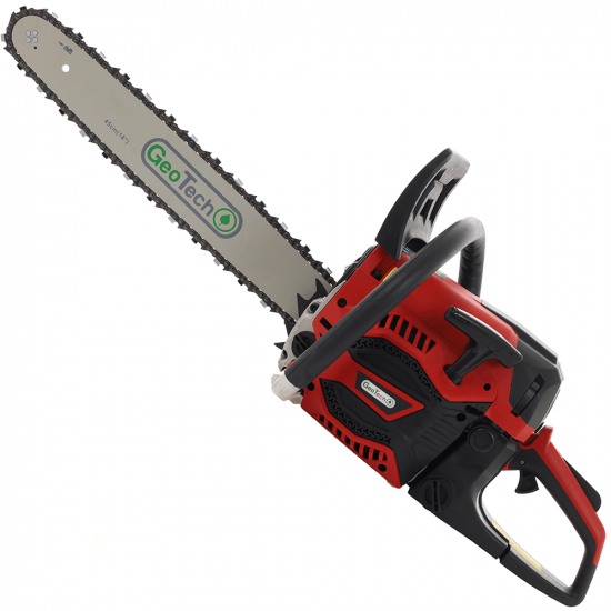 GeoTech GMS 52-45 - Tronçonneuse de coupe thermique - Lame de 45 cm