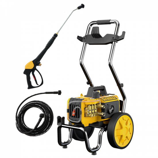 Nettoyeur haute pression &eacute;lectrique &agrave; eau froide DeWalt DXPW 001CE KART de 160 bars/500L/H max - avec chariot amovible