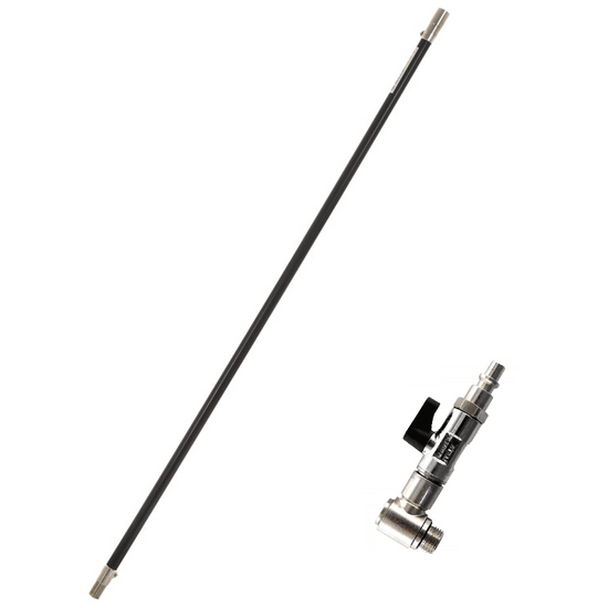Perche de rallonge pneumatique Agrieuro 100 cm pour compresseur - Perche fixe 100 cm