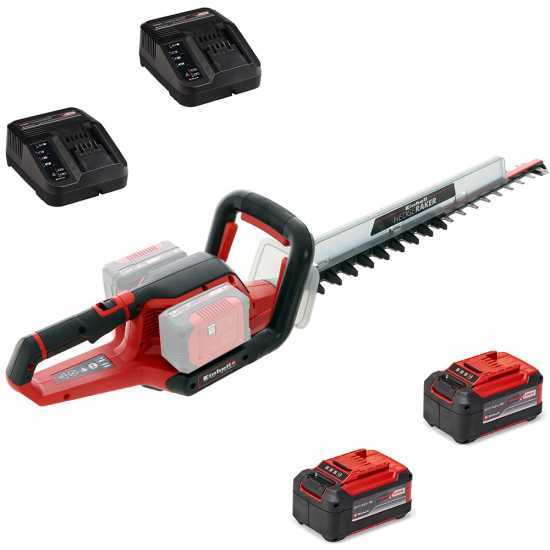 Tagille-haie &agrave; batterie Einhell GE-CH 36/65 Li - 2x 18V 5.2Ah