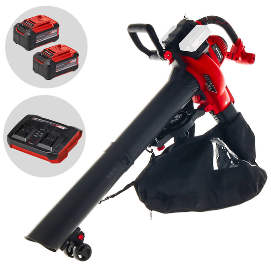 Einhell GE-CL 36/230 Li E - Aspirateur Souffleur &agrave; feuilles sur batterie - 2x 18V 5.2Ah
