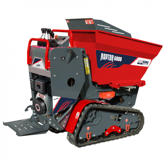 Brouette &agrave; moteur sur chenilles AgriEuro Top-Line RAPTOR 6800 YED - Yanmar L100E