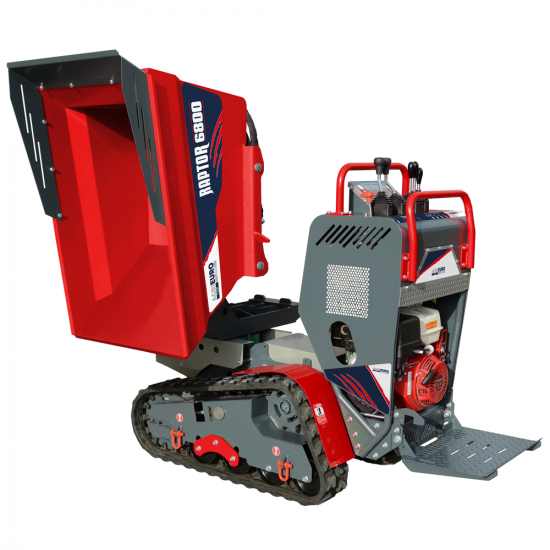 Brouette à moteur sur chenilles AgriEuro Top-Line RAPTOR 6800 HDT - Honda GX270