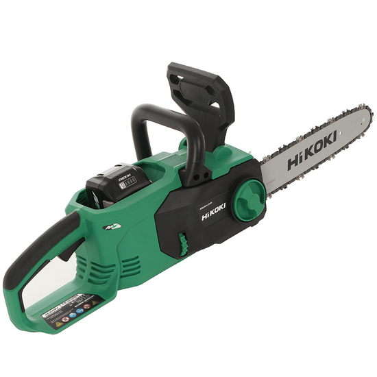 HIKOKI CS3630DB - Tron&ccedil;onneuse de coupe &agrave; batterie 36V  2.5Ah - Guide 30 cm