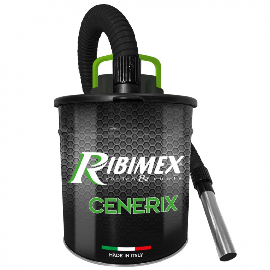 Aspirateur &agrave; cendres moyen 18 lt bidon Ribimex Cenerix - Souffleur