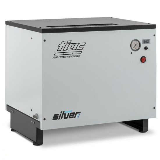 Fiac Light Silver LS 10 10 400/50 CE - Compresseur triphasé à vis silencieux - Moteur 10 CV
