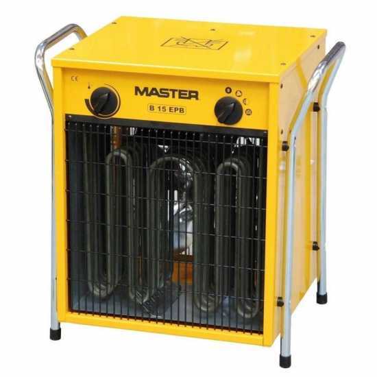 G&eacute;n&eacute;rateur d'air chaud Master B 15EPB, chauffage &eacute;lectrique avec ventilateur
