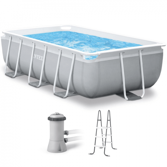 Intex Prisma Frame 26784NP - Piscine hors-sol + &Eacute;purateur et &Eacute;chelle