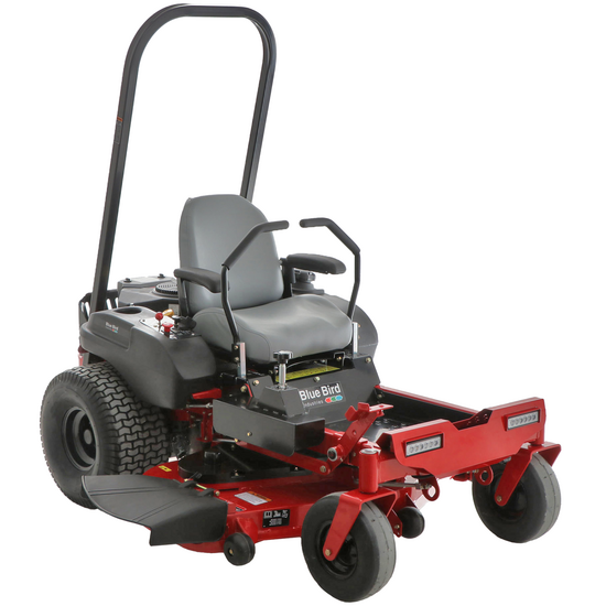 Blue Bird ZTR 50L PRO - Tracteur tondeuse &agrave; z&eacute;ro rayon de braquage - &Eacute;jection lat&eacute;rale et coupe mulching