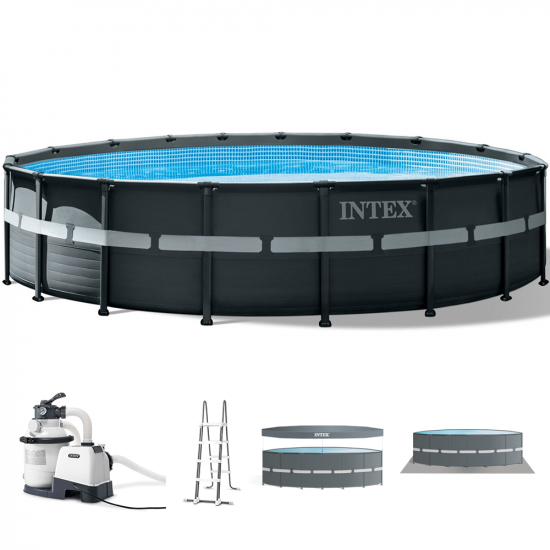 Intex Ultra XTR Frame 26330NP - &Oslash;549x132 cm - Piscine Ronde