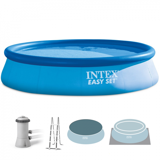 Intex Easy Set 26168NP - Ø457x122 cm - Piscine gonflable
