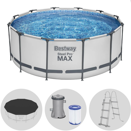 Bestway Steel Pro Max 56420 - Ø366x122 cm - Piscine ronde