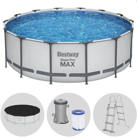 Bestway Steel Pro max 5612X - Ø427x122 cm - Piscine ronde