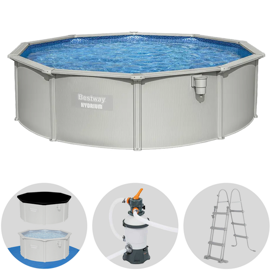 Bestway Hydrium 56384 - &Oslash;460x120 cm - Piscine ronde
