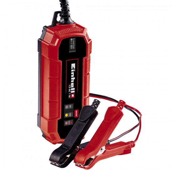 Einhell CE-BC 1 M - 6/12V - Chargeur de batterie et mainteneur de charge - max 32 Ah