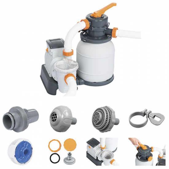 Pompe de filtration à sable Bestway 58497 - Débit d'eau 5678 l/h - 230 W