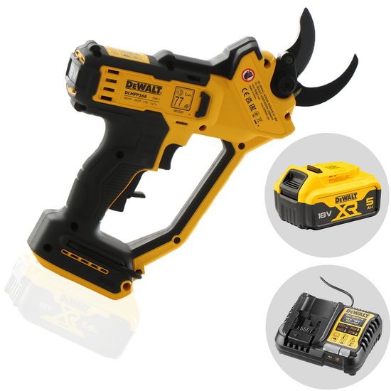 DeWalt DCMPP568P1-QW - S&eacute;cateur &eacute;lectrique de taille - 18V 5.0Ah