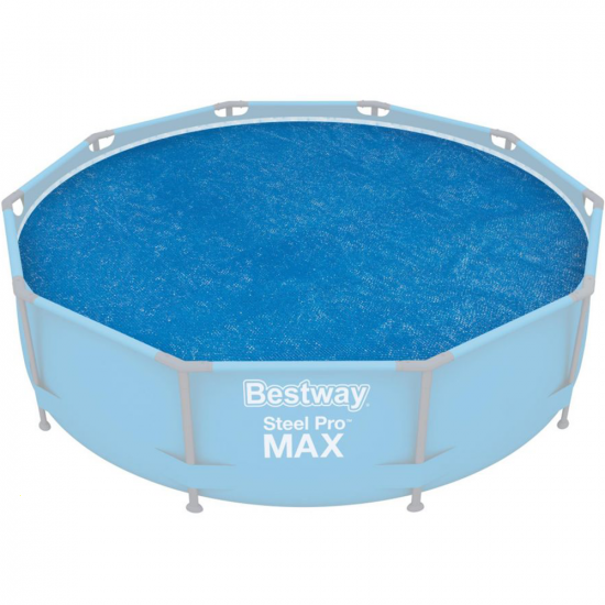 B&acirc;che solaire pour piscines rondes &Oslash;305 cm Bestway 58241