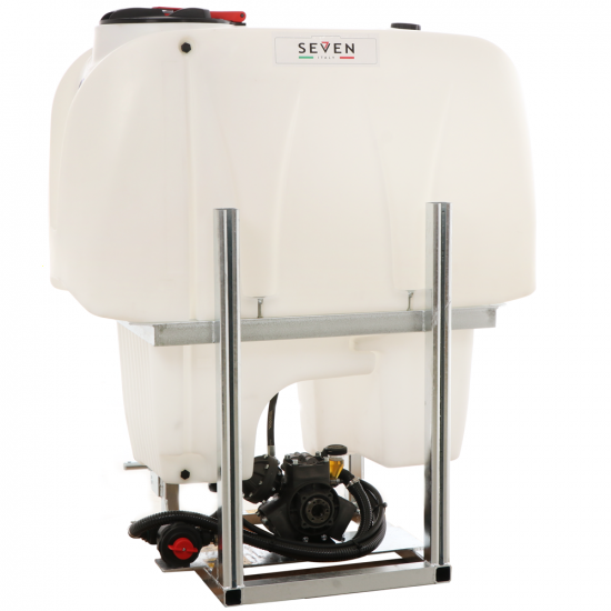Seven Italy - Groupe de pulv&eacute;risation &agrave; tracteur compact - Capacit&eacute; 600 L - Pompe APS71