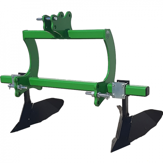 Seven Italy Big - Butteur à 2 dents - Châssis de 140 cm - Pour tracteurs avec attelage à trois points