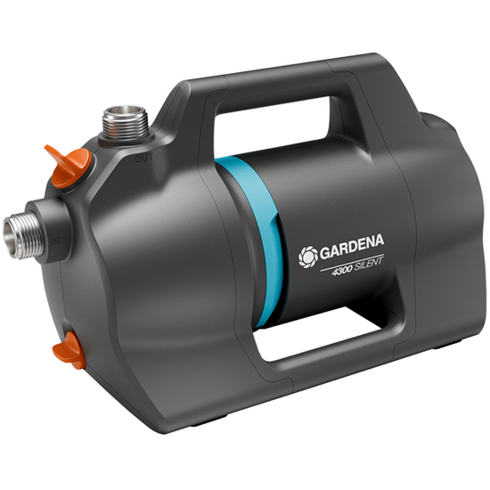 Gardena 4300 Silent - Pompe de jardin &eacute;lectrique auto-amor&ccedil;ante - 650 W