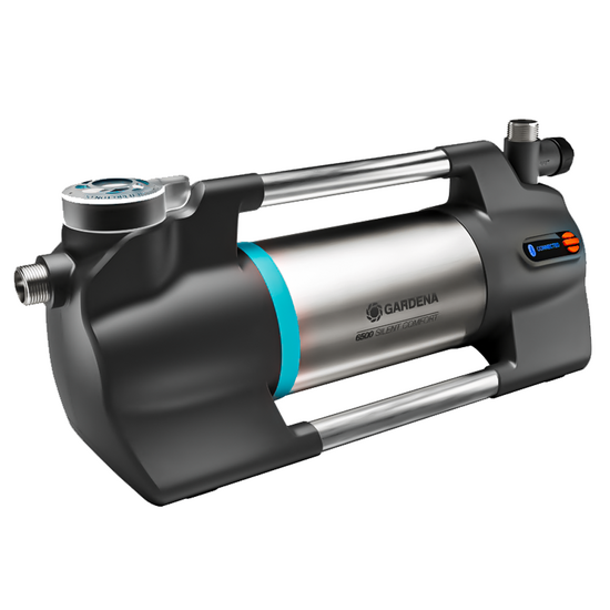 Gardena 6500 SilentComfort &ndash; Pompe &eacute;lectrique de jardin pour arrosage  &ndash; Contr&ocirc;le via Bluetooth - 1300 W