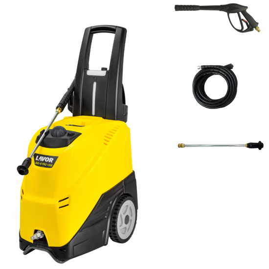 Lavor RIO-R PRO 1208 - Nettoyeur haute pression &agrave; eau chaude  - &Eacute;lectrique &agrave; chaud  - Pompe en laiton