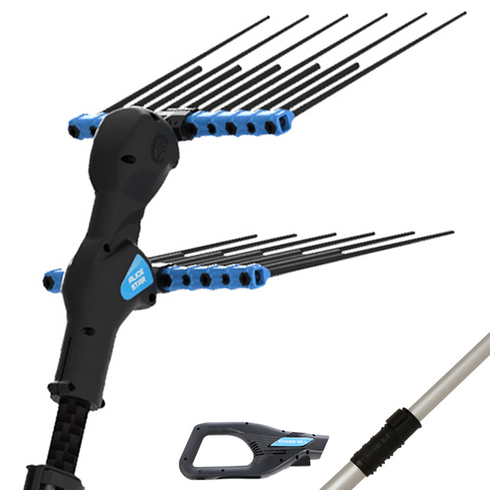 Campagnola Alice STAR 58 PLUS - Perche en Aluminium 150-220 cm -  Peigne vibreur &eacute;lectrique