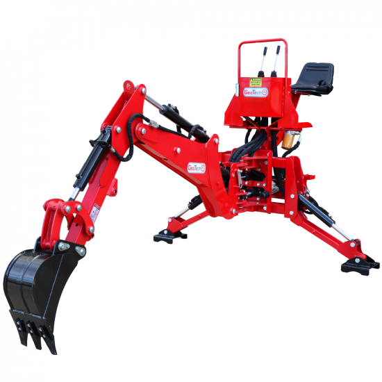GeoTech Pro BHF 175 - Pelle rétro fixe pour tracteur