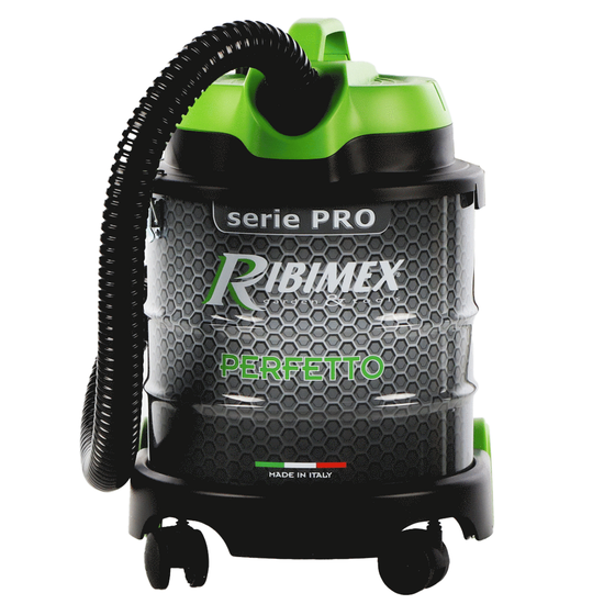 Ribimex Perfetto 20 L - Aspirateur &agrave; cendres avec bidon - 1200 W