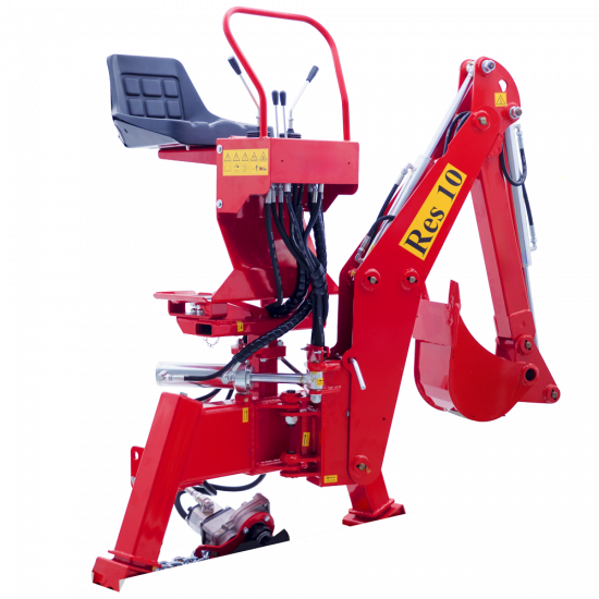 Agrieuro Top Line RES10 - Pelle-r&eacute;tro pour tracteur