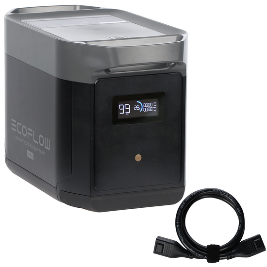 EcoFlow Delta 2 Max - 2048Wh - Batterie suppl&eacute;mentaire intelligente